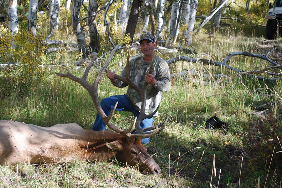 Wyoming Elk Hunting Photos - Tyler Sims Outfitting